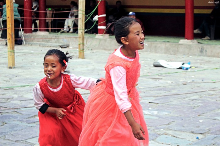 Gowns, Charisma and Lollipops in tow. :)